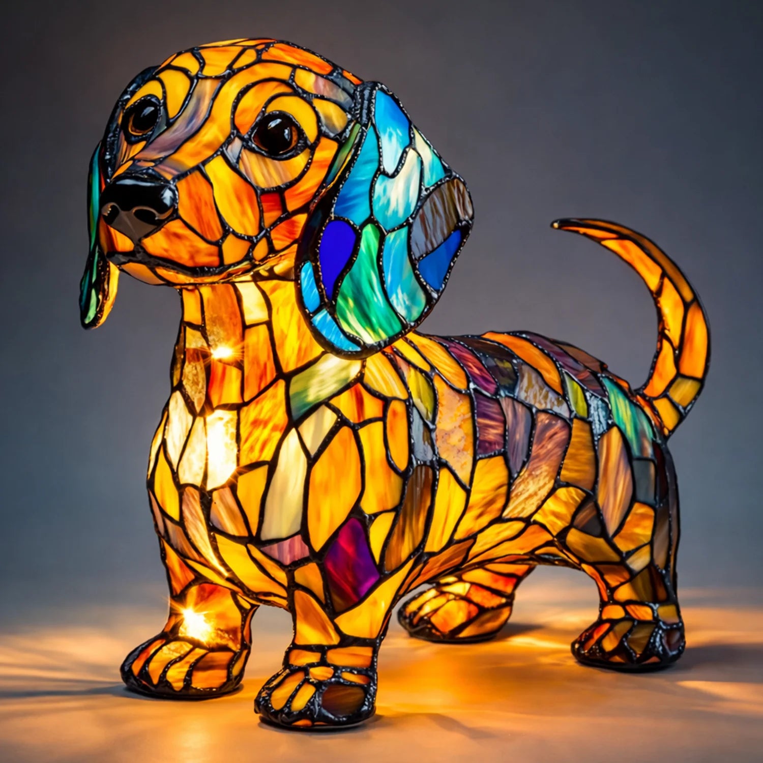 Dachshund Lamp